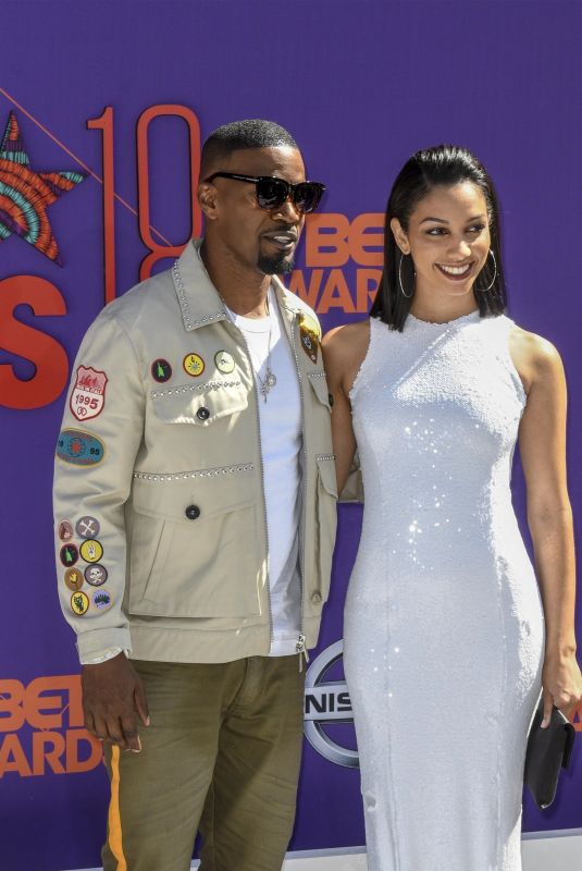 CORINNE FOXX at BET Awards in Los Angeles 06/24/2018