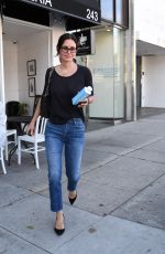 COURTENEY COX Leaves My Secret Skincare Clinic in Beverly Hills 06/14/2018