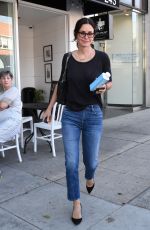 COURTENEY COX Leaves My Secret Skincare Clinic in Beverly Hills 06/14/2018