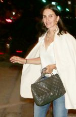 COURTENEY COX Night Out in West Hollywood 05/30/2018