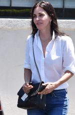 COURTENEY COX Out and About in Los Angeles 06/27/2018