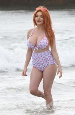 COURTNEY STODDEN in Bikini on the Beach in Malibu 06/24/2018