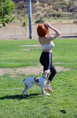 COURTNEY STODDEN Out Hiking in Hollywood Hills 06/16/2018