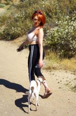 COURTNEY STODDEN Out Hiking in Hollywood Hills 06/16/2018