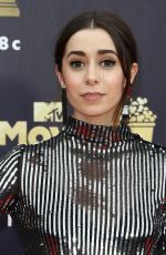 CRISTIN MILIOTI at 2018 MTV Movie and TV Awards in Santa Monica 06/16/2018