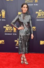 CRISTIN MILIOTI at 2018 MTV Movie and TV Awards in Santa Monica 06/16/2018