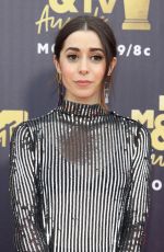 CRISTIN MILIOTI at 2018 MTV Movie and TV Awards in Santa Monica 06/16/2018