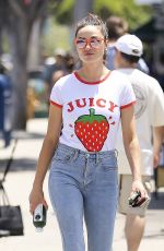 CRYTAL REED at Pressed Juicery in Los Angeles 06/20/2018