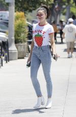 CRYTAL REED at Pressed Juicery in Los Angeles 06/20/2018