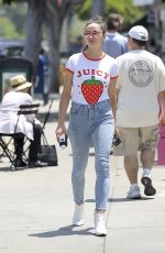CRYTAL REED at Pressed Juicery in Los Angeles 06/20/2018