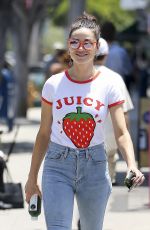 CRYTAL REED at Pressed Juicery in Los Angeles 06/20/2018