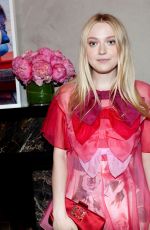 DAKOTA FANNING at Roger Vivier #lovevivier Book Launch Cocktail Party in New York 05/31/2018