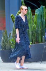DAKOTA FANNING Out and About in New York 06/08/2018