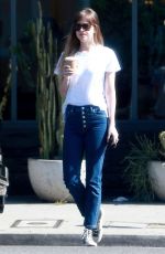 DAKOTA JOHNSON in Jeans Out Shopping in West Hollywood 06/06/2018