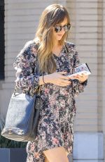 DAKOTA JOHNSON Out and About in Beverly Hills 05/31/2018