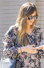 DAKOTA JOHNSON Out and About in Beverly Hills 05/31/2018