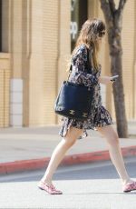 DAKOTA JOHNSON Out and About in Beverly Hills 05/31/2018
