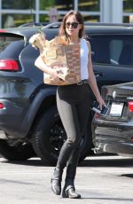 DAKOTA JOHNSON Shopping at Erewhon Market in Los Angeles 06/08/2018