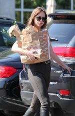 DAKOTA JOHNSON Shopping at Erewhon Market in Los Angeles 06/08/2018
