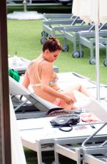 DANIELLE LLOYD in Bikini at a Pool in Miami 06/08/2018