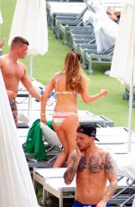DANIELLE LLOYD in Bikini at a Pool in Miami 06/08/2018