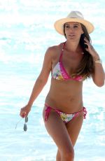 DANIELLE LLOYD in Bikini on the Beach in Miami 06/11/2018