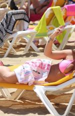 DANNIELLA WESTBROOK in Bikini at a Beach in Spain 06/28/2018