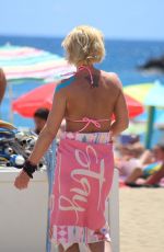 DANNIELLA WESTBROOK in Bikini at a Beach in Spain 06/28/2018