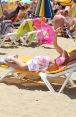 DANNIELLA WESTBROOK in Bikini at a Beach in Spain 06/28/2018