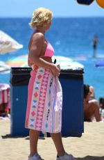 DANNIELLA WESTBROOK in Bikini at a Beach in Spain 06/28/2018