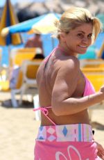 DANNIELLA WESTBROOK in Bikini at a Beach in Spain 06/28/2018