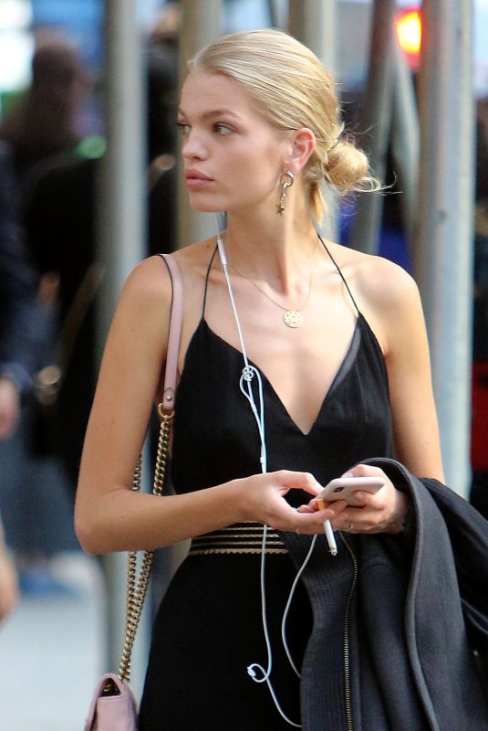 DAPHNE GROENEVELD Shopping at La Perla in New York 06/21/2018