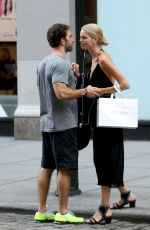 DAPHNE GROENEVELD Shopping at La Perla in New York 06/21/2018