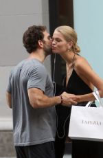 DAPHNE GROENEVELD Shopping at La Perla in New York 06/21/2018