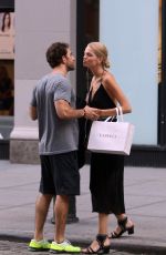 DAPHNE GROENEVELD Shopping at La Perla in New York 06/21/2018