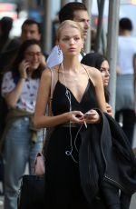DAPHNE GROENEVELD Shopping at La Perla in New York 06/21/2018