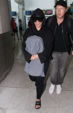 DEMI LOVATO at Charles De Gaulle Airport in Paris 06/03/2018