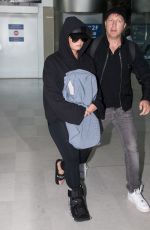 DEMI LOVATO at Charles De Gaulle Airport in Paris 06/03/2018