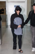 DEMI LOVATO at Charles De Gaulle Airport in Paris 06/03/2018