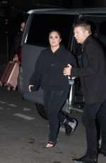 DEMI LOVATO Leaves Her Concert in Paris 06/04/2018