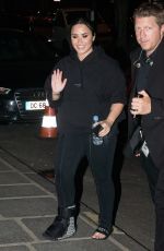 DEMI LOVATO Leaves Her Concert in Paris 06/04/2018