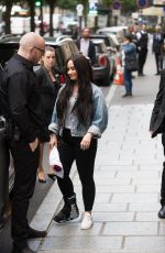 DEMI LOVATO Leaves Her Hotel in Paris 06/04/2018