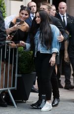 DEMI LOVATO Leaves Her Hotel in Paris 06/04/2018