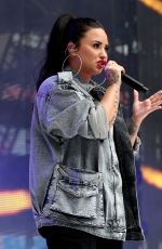 DEMI LOVATO Performs at Capital Radio Summertime Ball 2018 in London 06/09/2018