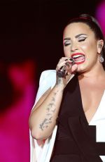 DEMI LOVATO Performs at Rock in Rio Lisboa Music Festival Bela Vista Park in Lisbon 06/24/2018