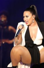 DEMI LOVATO Performs at Rock in Rio Lisboa Music Festival Bela Vista Park in Lisbon 06/24/2018