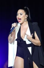 DEMI LOVATO Performs at Rock in Rio Lisboa Music Festival Bela Vista Park in Lisbon 06/24/2018