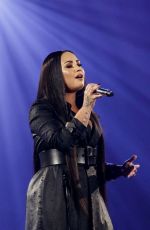 DEMI LOVATO Performs at Tell Me You Love Me Tour in Barcelona 06/21/2018