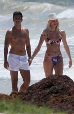 DEVON WINDSOR in Bikini at a Beach in Tulum 06/10/2018