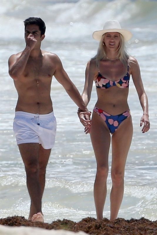 DEVON WINDSOR in Bikini at a Beach in Tulum 06/10/2018